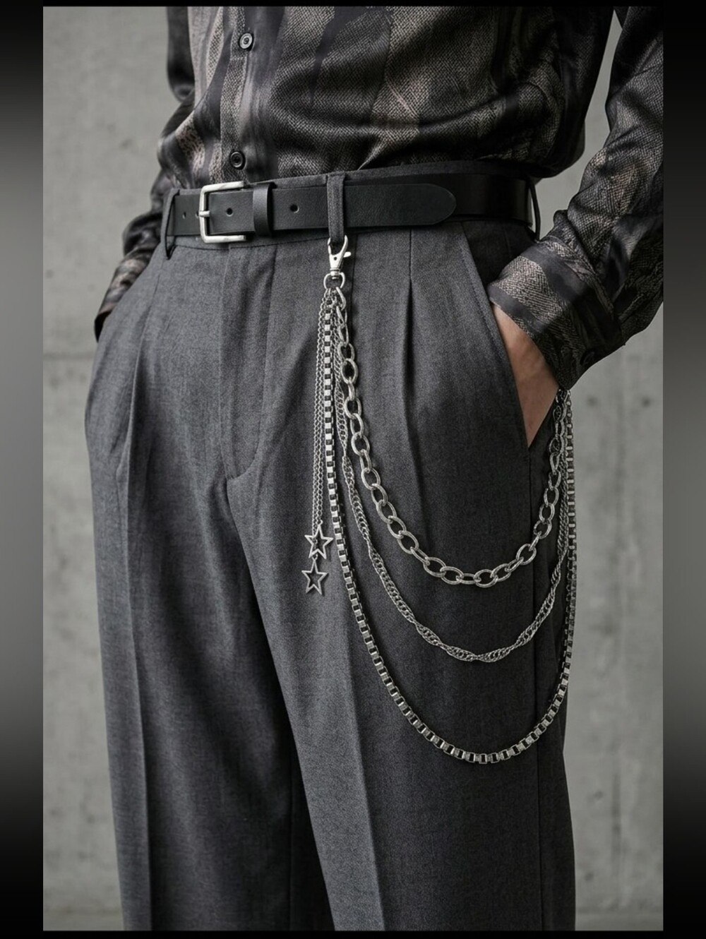 Silver Chain Belt — Trendy Statement Accessory